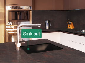 sink-cut