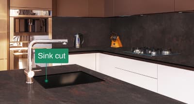 sink-cut